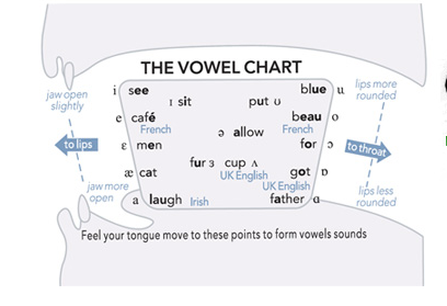 vowel phonology chart sound words practice